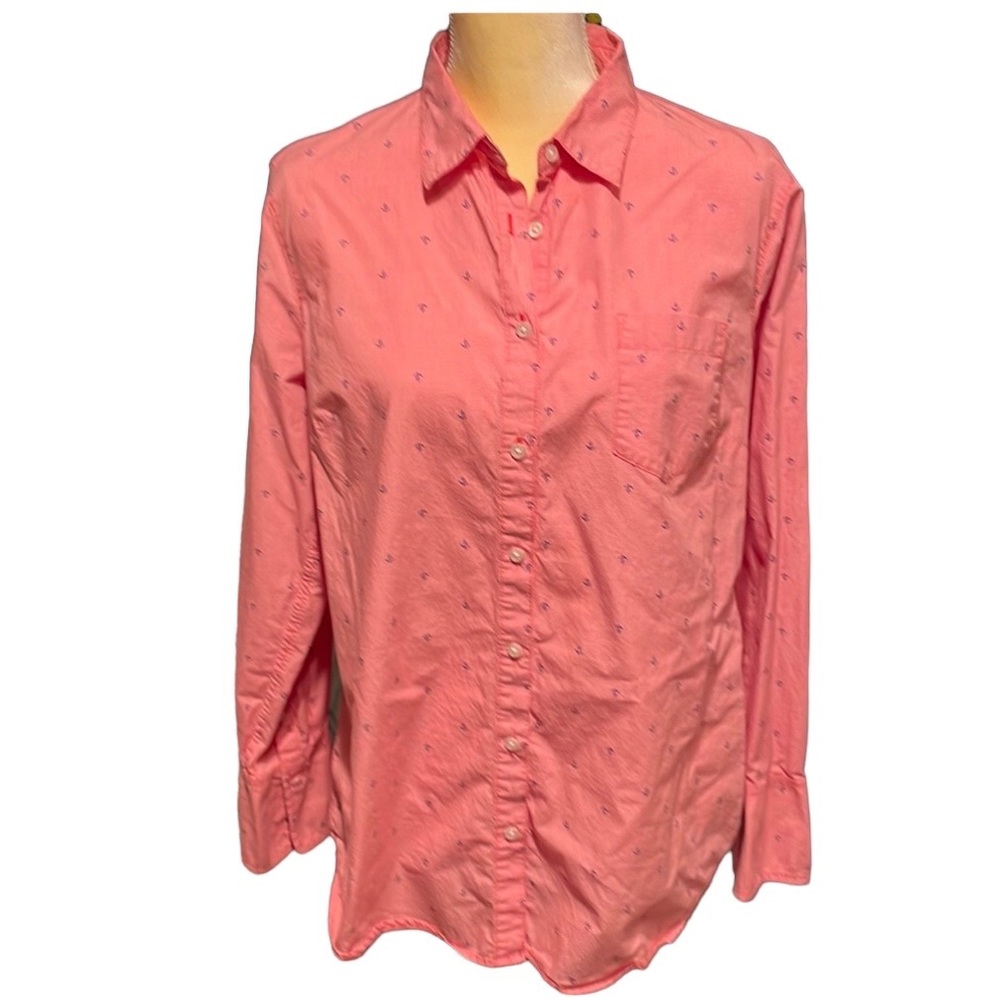 Lands End Woman’s blouse size 14 nautical style